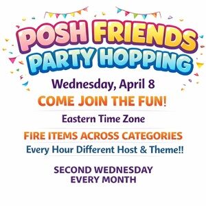 3/11/2026 Posh Friends Party Hopping Train come join us as a host!!
